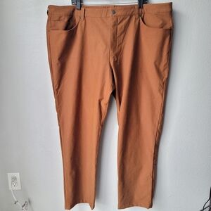 Lululemon Men's ABC Pant LM5ABMS Size 46 In Burnt Orange